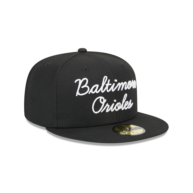 New Era Baltimore Orioles Fairway Script 2023 59FIFTY Fitted Hat