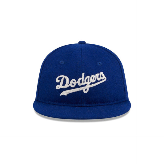 Los Angeles Dodgers Melton Wool Retro Crown 9FIFTY Strapback Hat