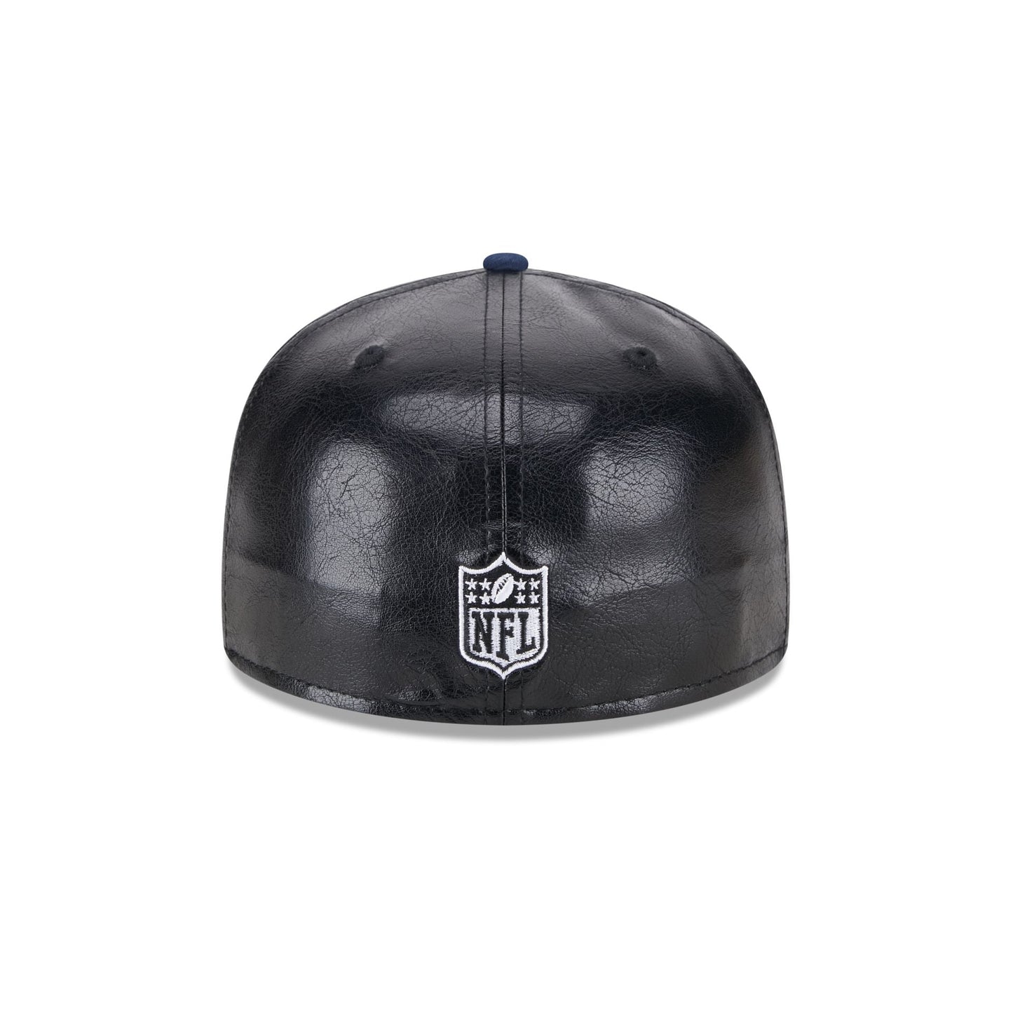 Dallas Cowboys Faux Leather Crown 59FIFTY Fitted Hat