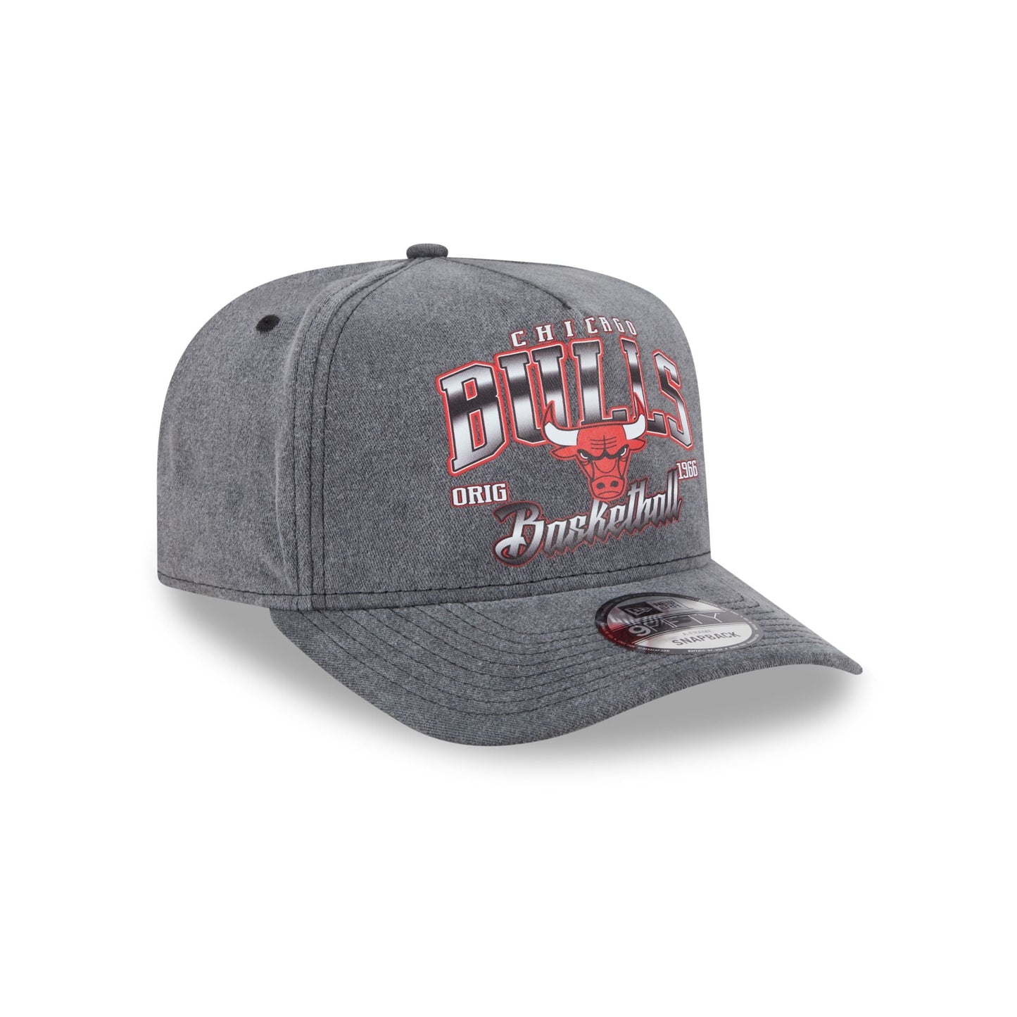 Chicago Bulls Washed 9FIFTY A-Frame Snapback Hat