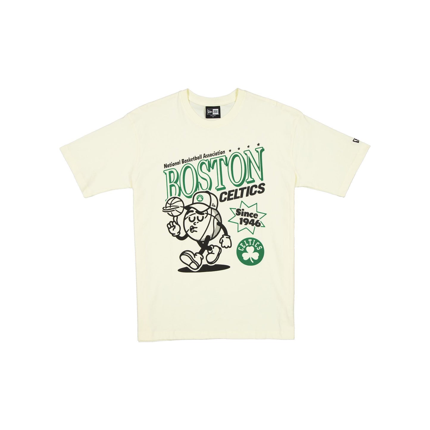 Boston Celtics Sport Classics Chrome White T-Shirt