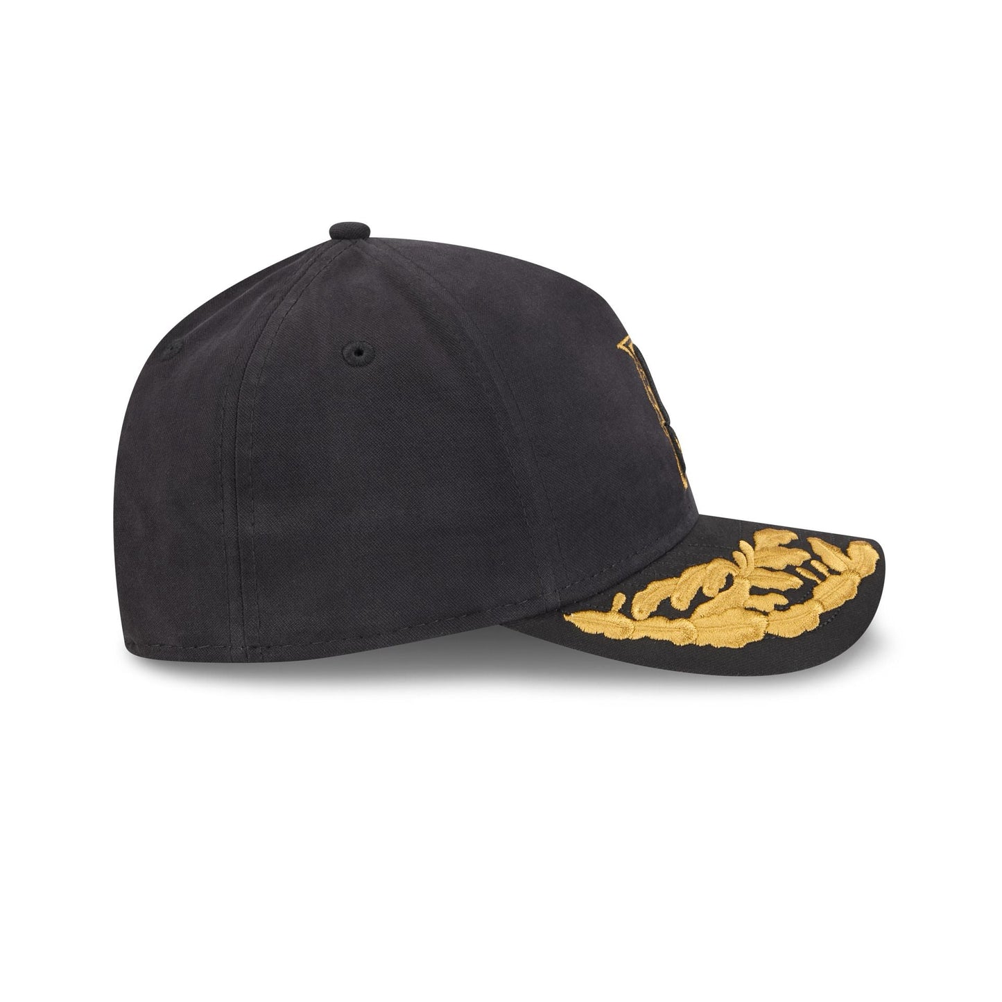 Alpha Industries x Miami Marlins Black 9FORTY M-Crown A-Frame Snapback Hat
