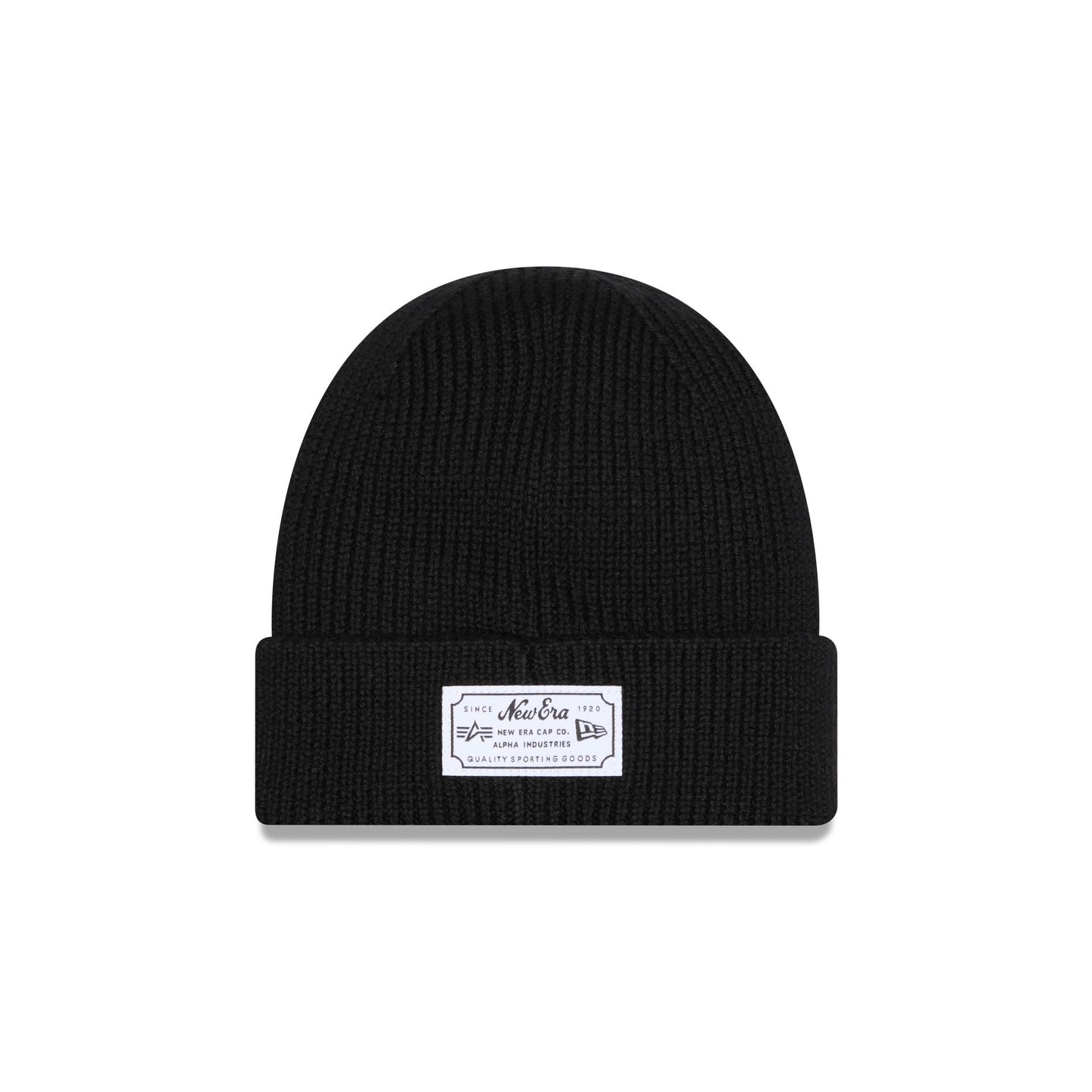 Alpha Industries x Boston Red Sox Black Cuff Knit Hat