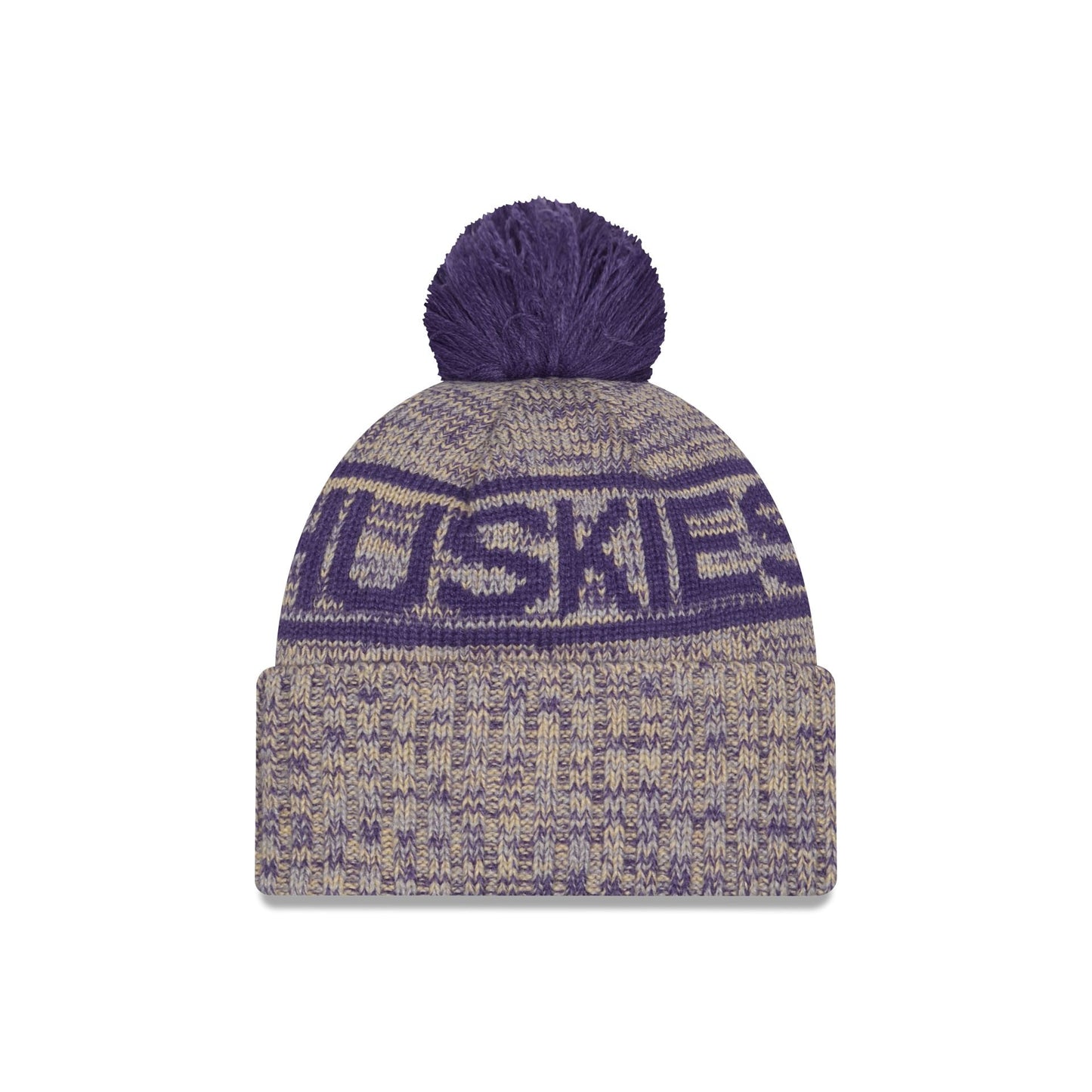 Washington Huskies Cold Weather Pom Knit Hat