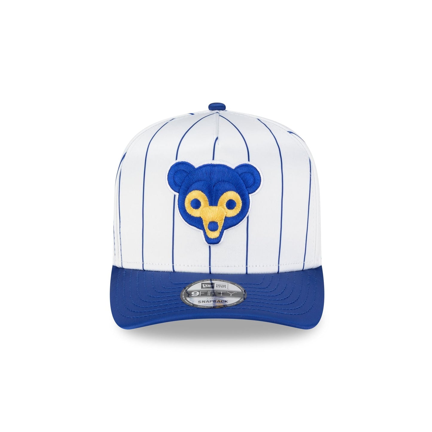 Chicago Cubs Satin Pinstripe 9FIFTY A-Frame Snapback Hat