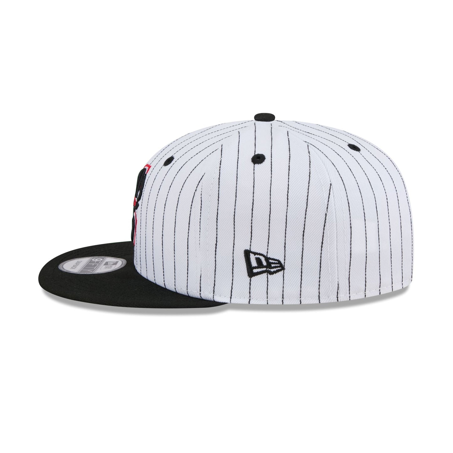 Chicago Bulls Deceptor Pinstripe 9FIFTY Snapback Hat