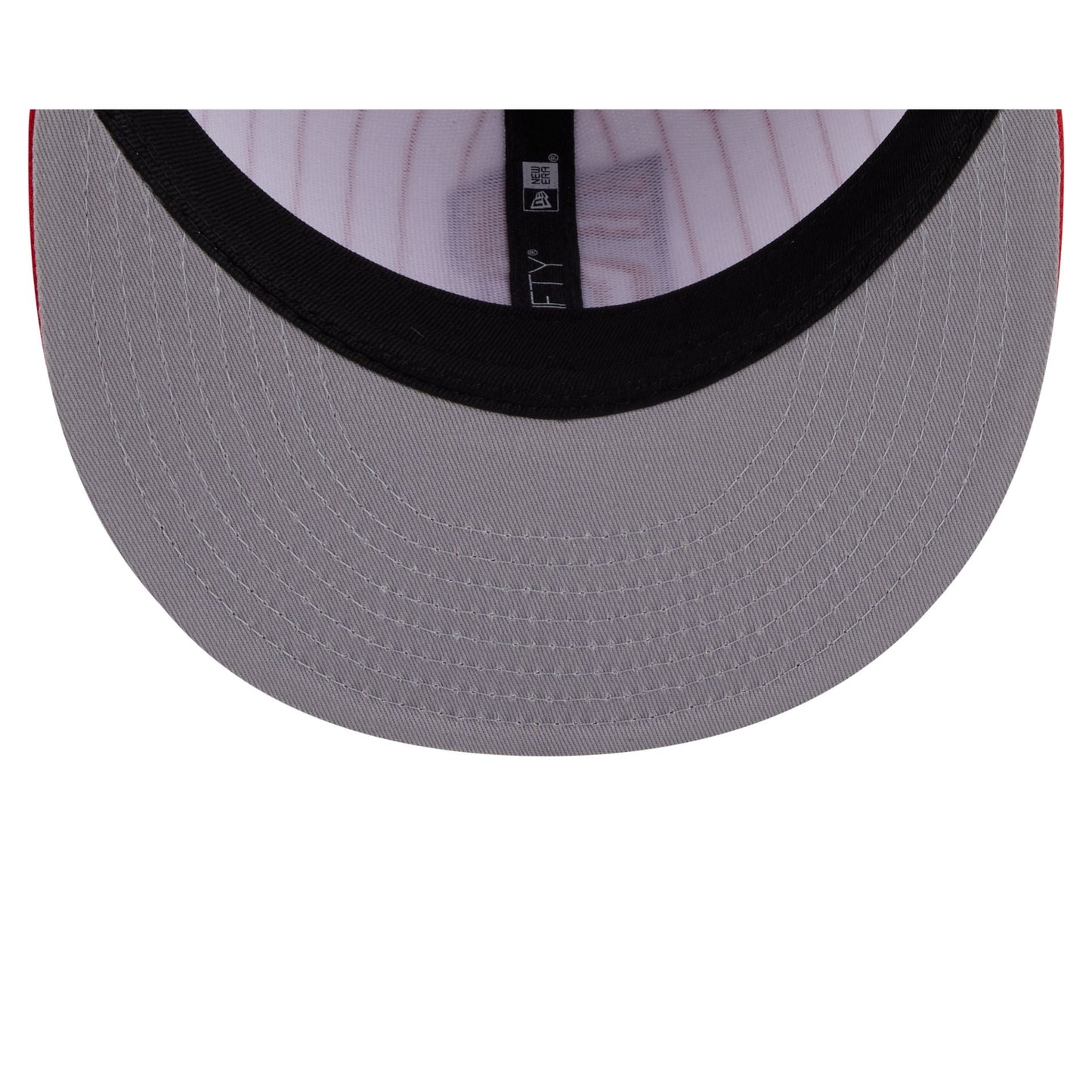 Toronto Raptors Deceptor Pinstripe 9FIFTY Snapback Hat