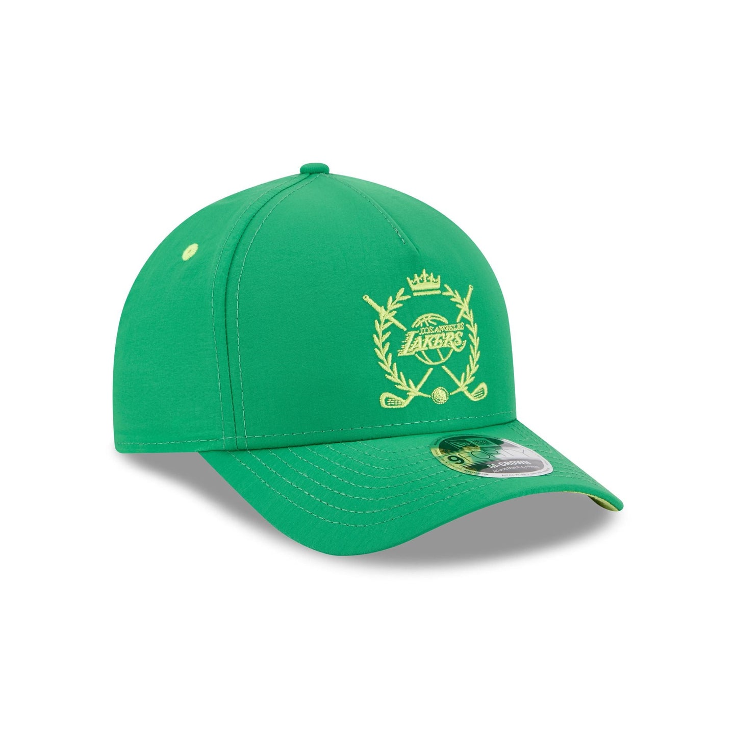 Los Angeles Lakers Tee Time 9FORTY M-Crown A-Frame Snapback Hat