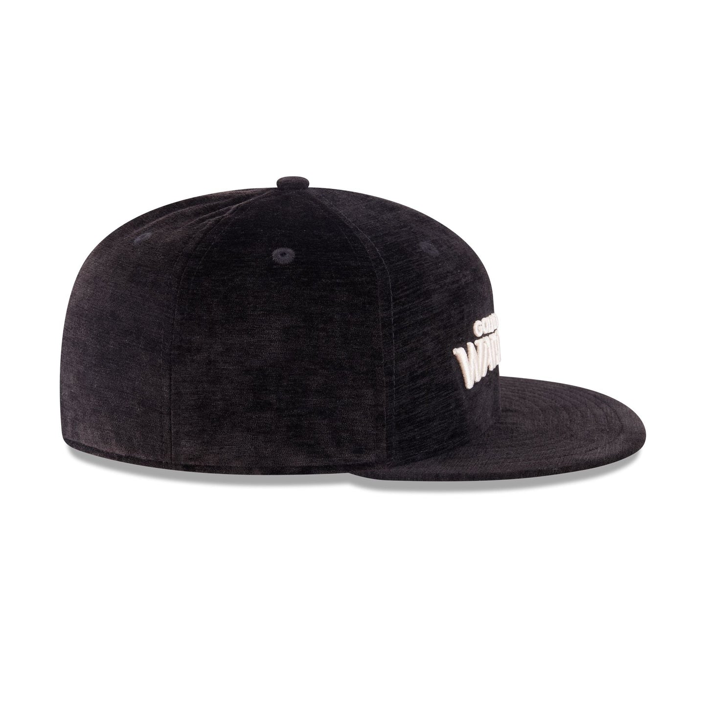 Golden State Warriors Black Velvet 59FIFTY Fitted Hat