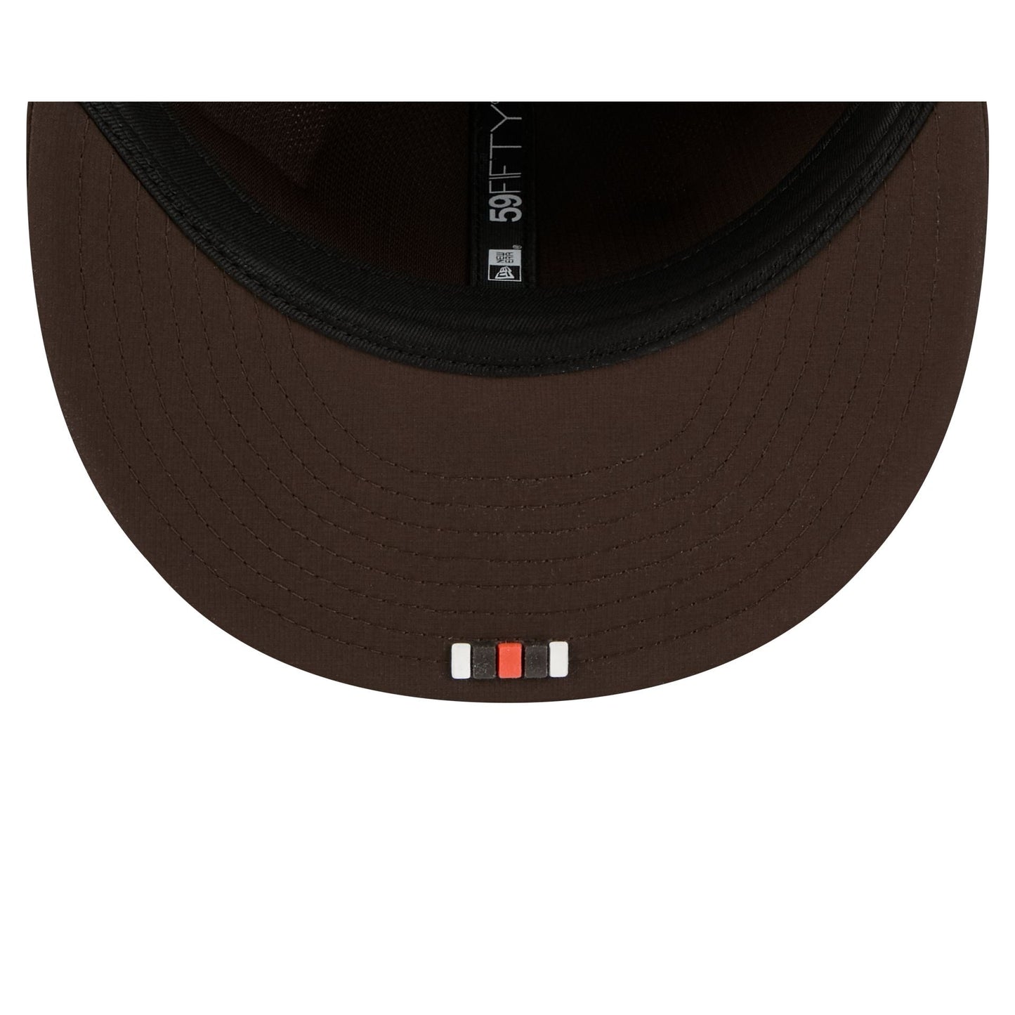 Cleveland Browns 2025 Sideline Hot Weather 59FIFTY Fitted Hat