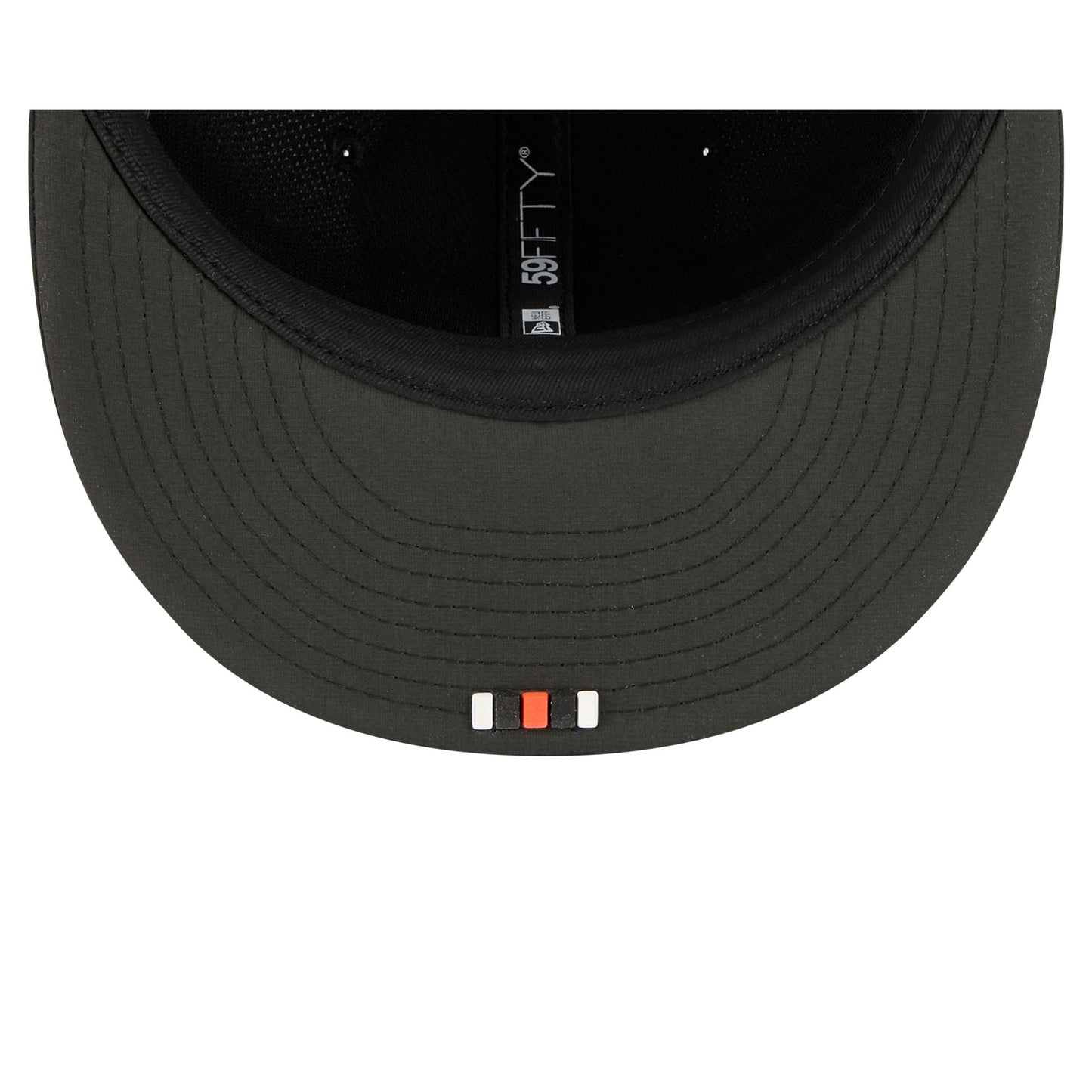 Cincinnati Bengals 2025 Sideline Hot Weather 59FIFTY Fitted Hat