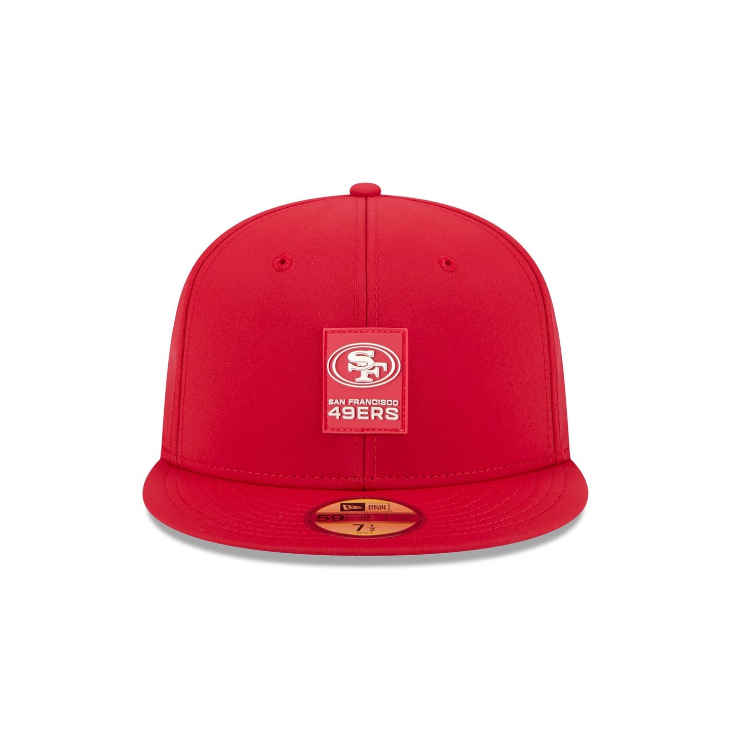 San Francisco 49ers 2025 Sideline Hot Weather 59FIFTY Fitted Hat