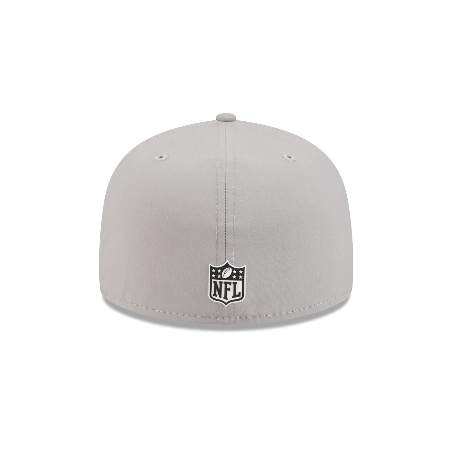 Baltimore Ravens 2025 Sideline Hot Weather Gray 59FIFTY Fitted Hat