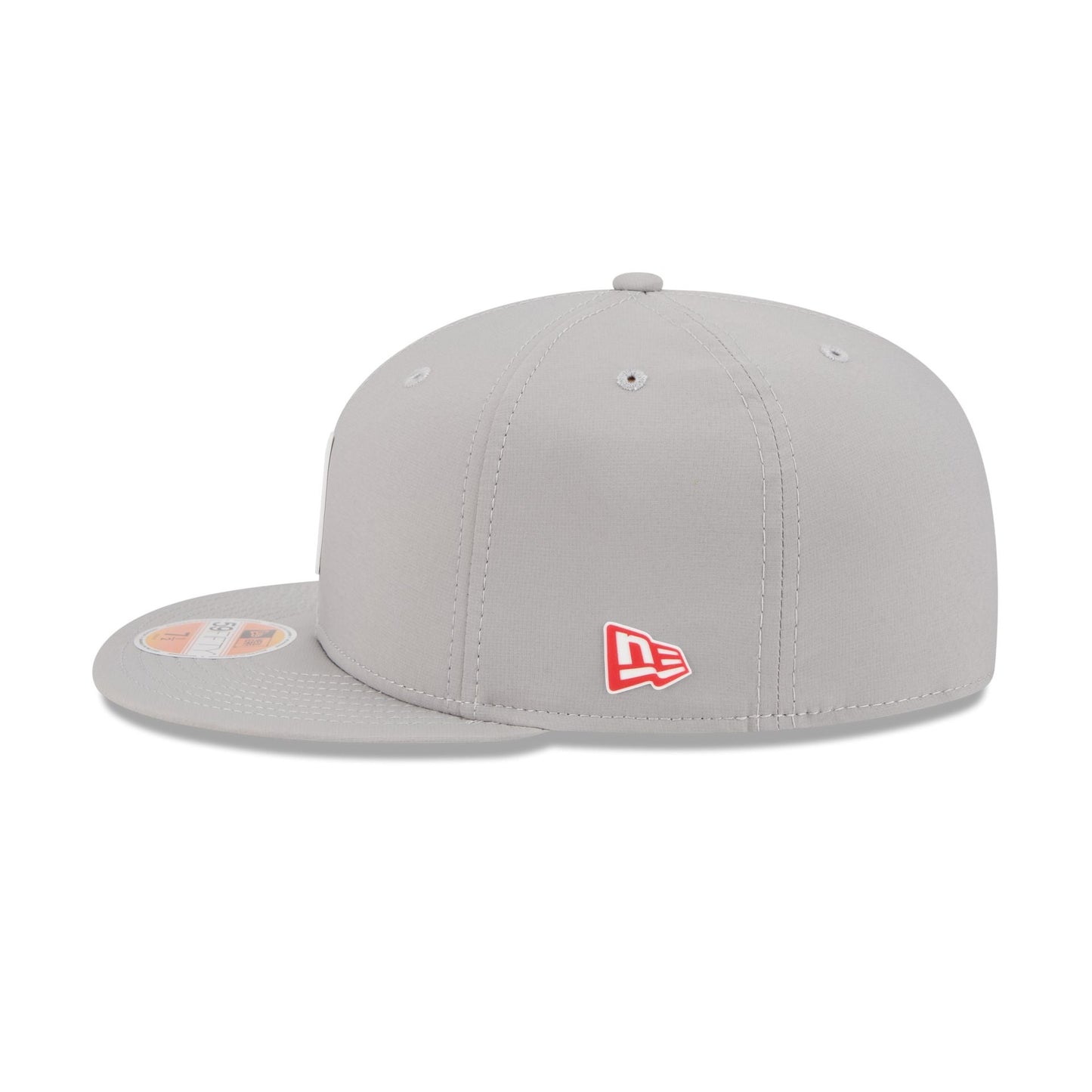 Kansas City Chiefs 2025 Sideline Hot Weather Gray 59FIFTY Fitted Hat