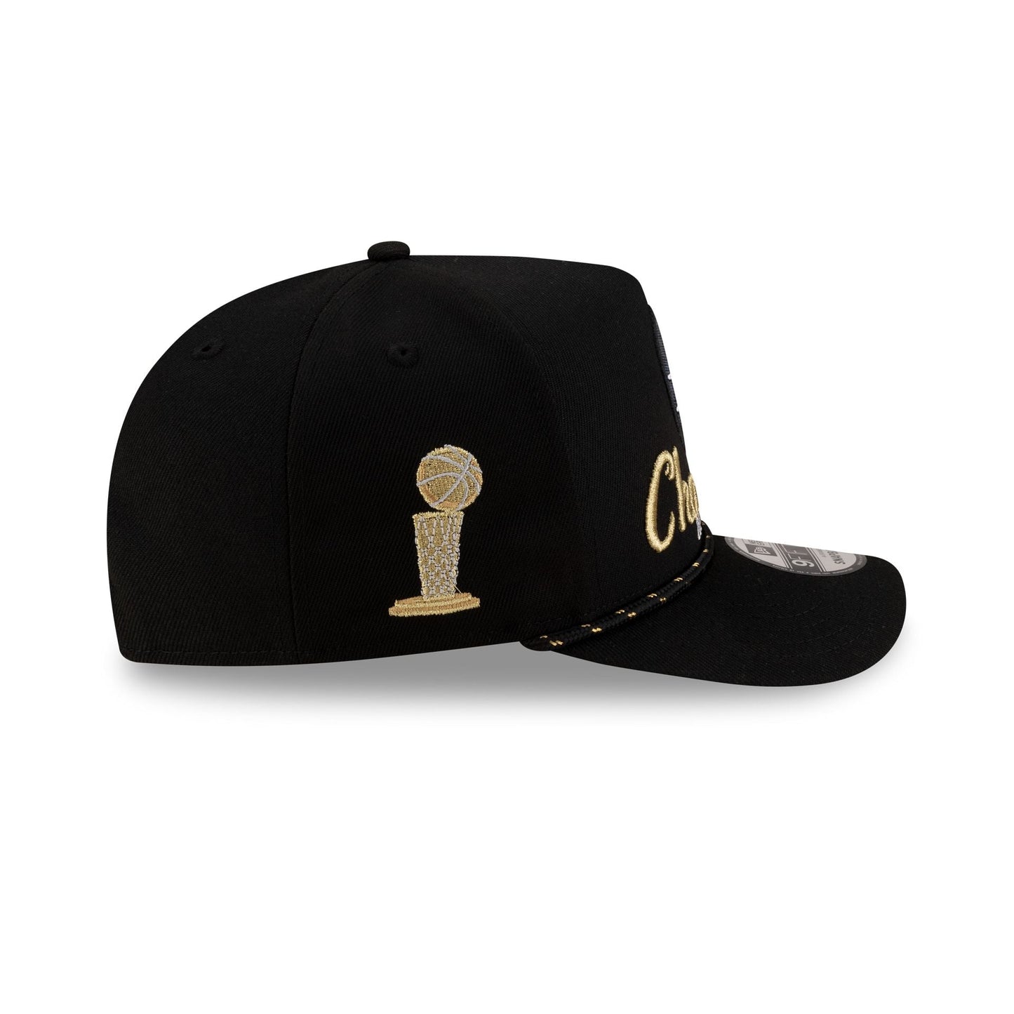 Oklahoma City Thunder 2025 NBA Champions Locker Room 9FIFTY A-Frame Snapback Hat