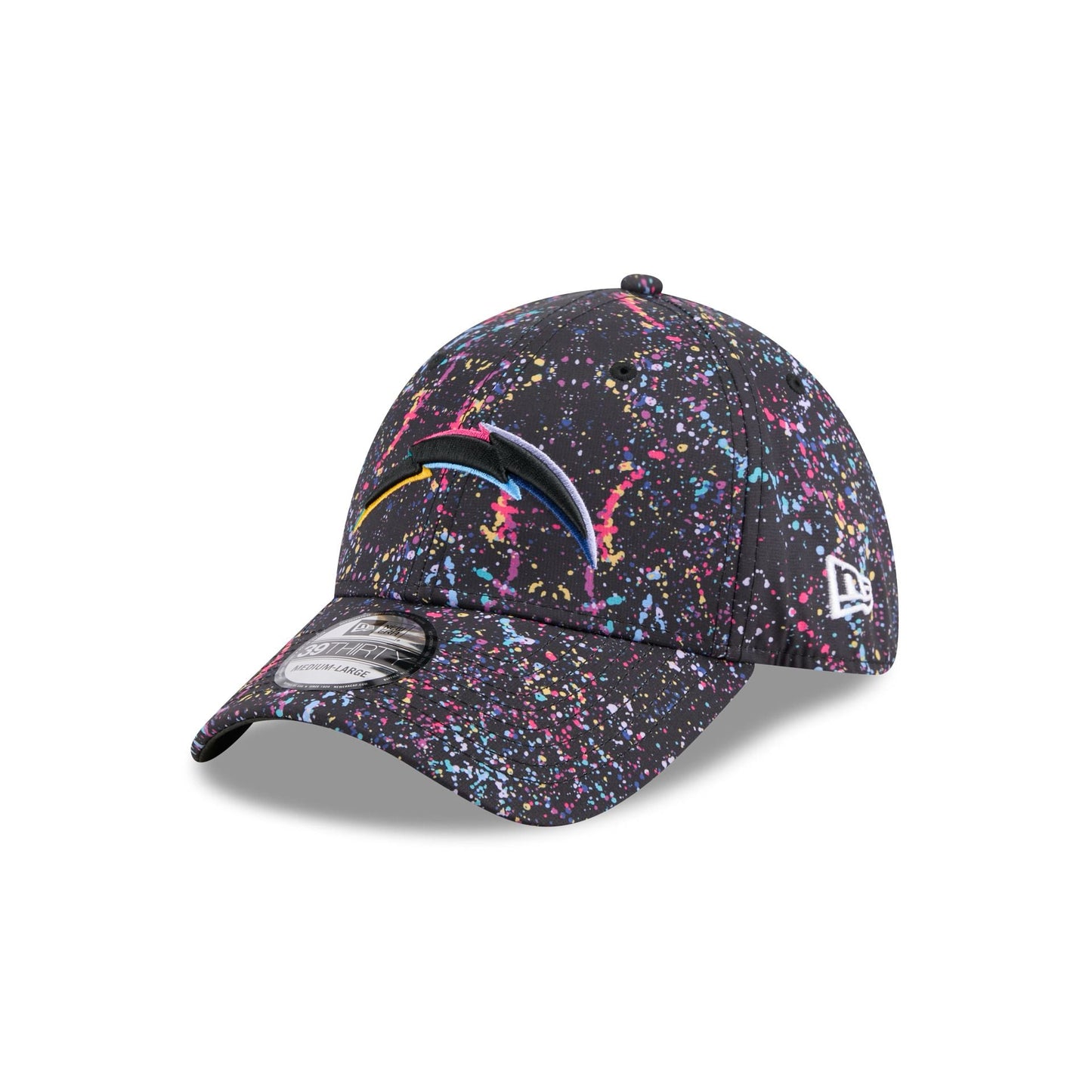 Los Angeles Chargers 2025 Crucial Catch 39THIRTY Stretch Fit Hat