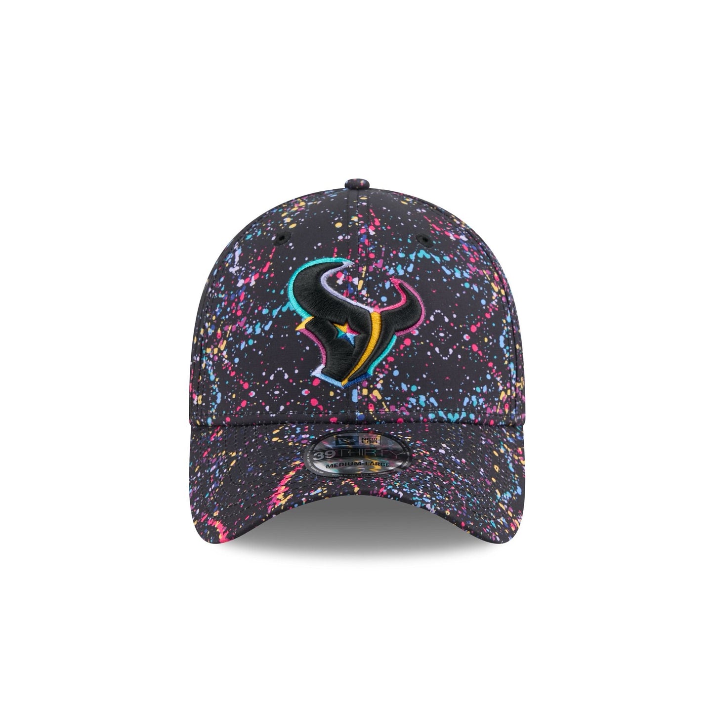 Houston Texans 2025 Crucial Catch 39THIRTY Stretch Fit Hat
