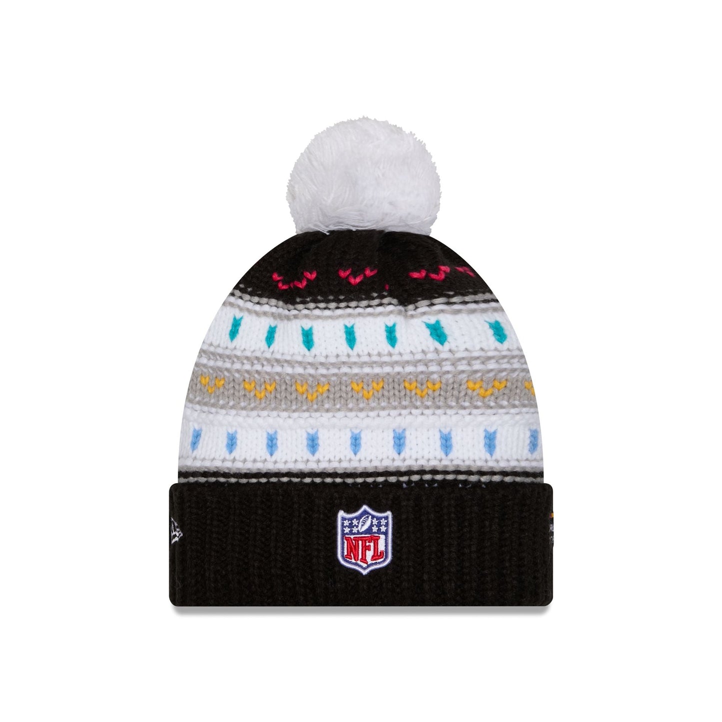 Minnesota Vikings 2025 Crucial Catch Women's Pom Knit Hat