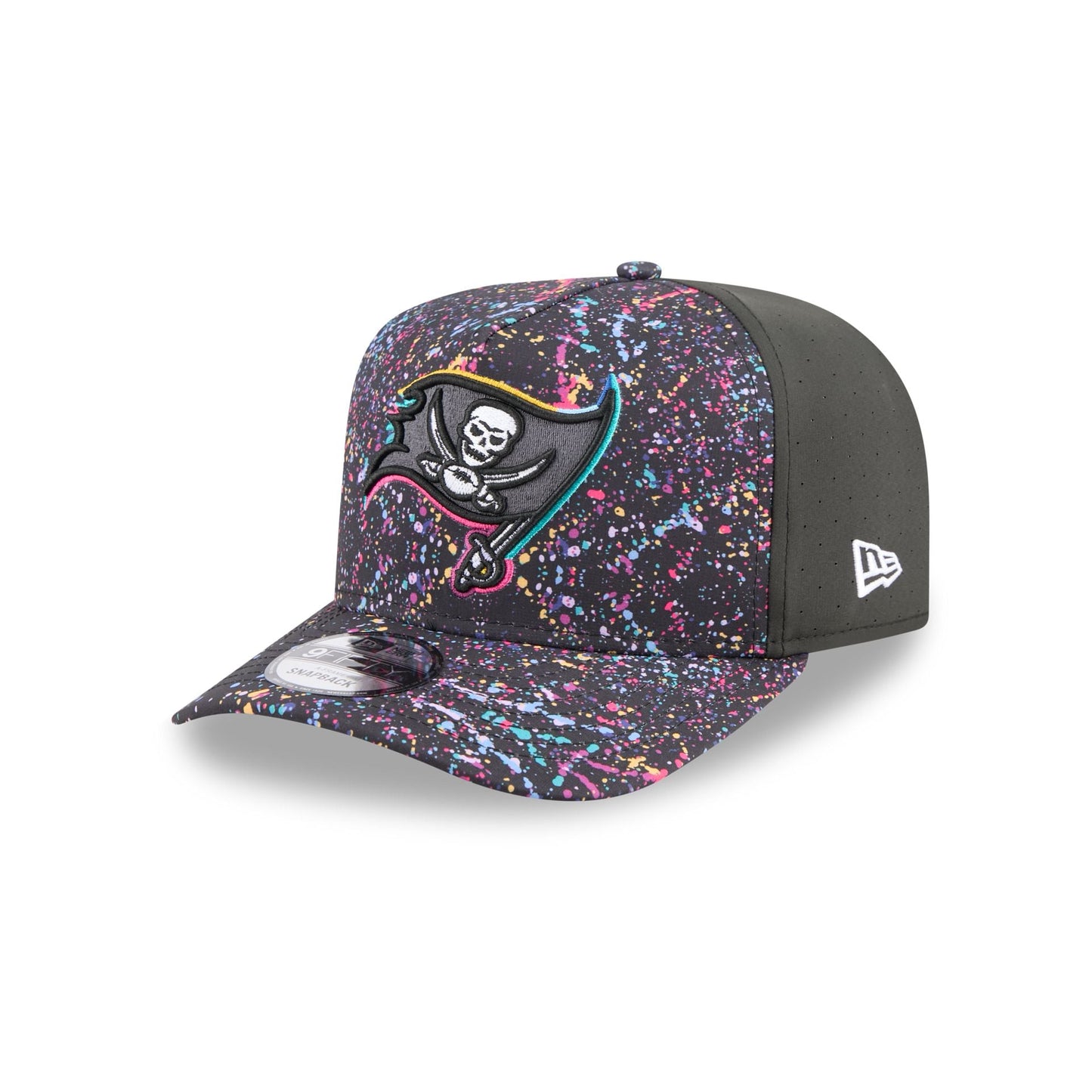 Tampa Bay Buccaneers 2025 Crucial Catch 9FIFTY A-Frame Snapback Hat