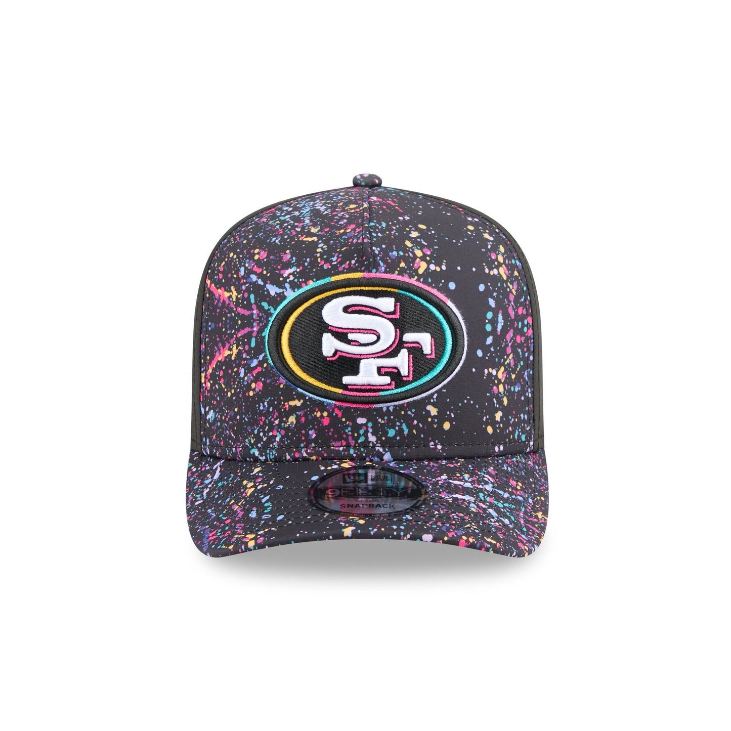 San Francisco 49ers 2025 Crucial Catch 9FIFTY A-Frame Snapback Hat