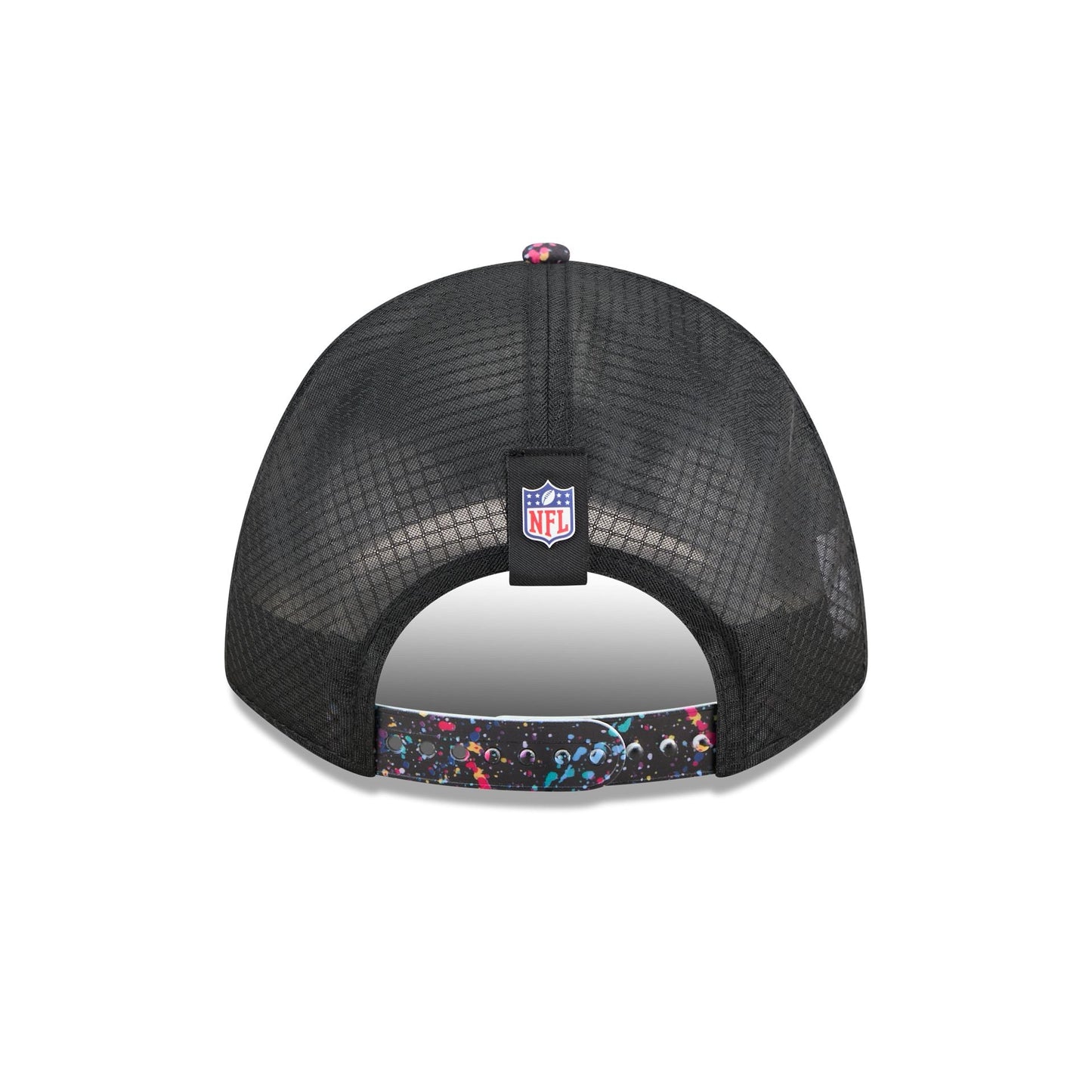 Pittsburgh Steelers 2025 Crucial Catch 9FORTY M-Crown A-Frame Trucker Hat