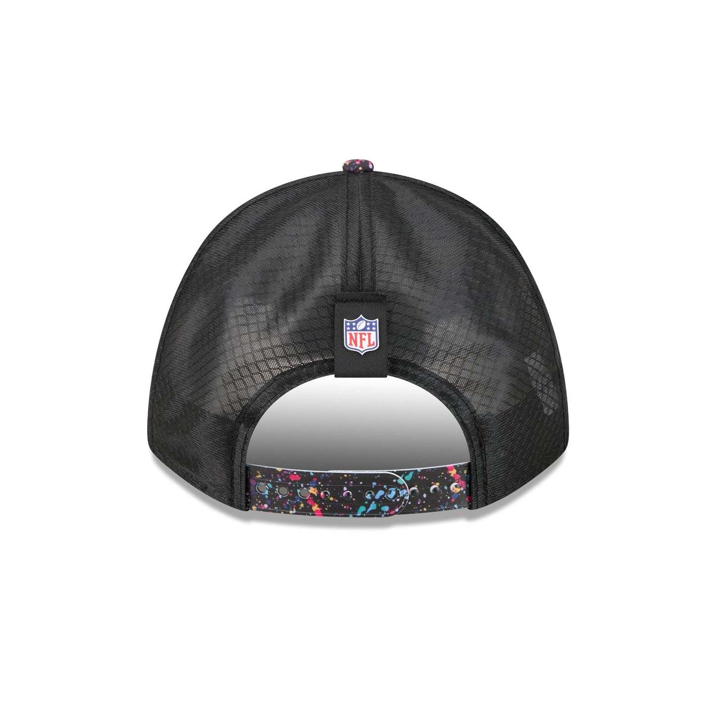 Minnesota Vikings 2025 Crucial Catch 9FORTY M-Crown A-Frame Trucker Hat