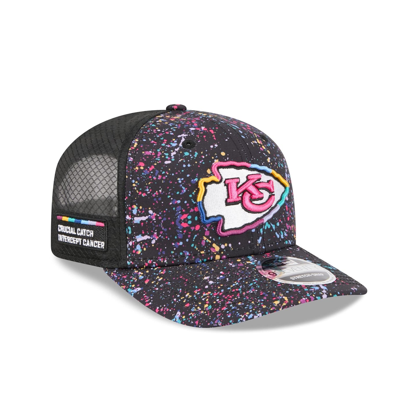 Kansas City Chiefs 2025 Crucial Catch 9SEVENTY Trucker Hat