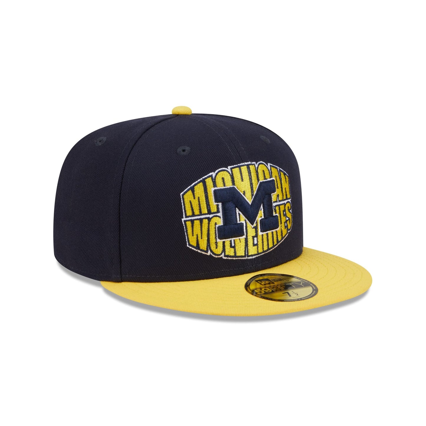 Michigan Wolverines Classic Tones 59FIFTY Fitted Hat