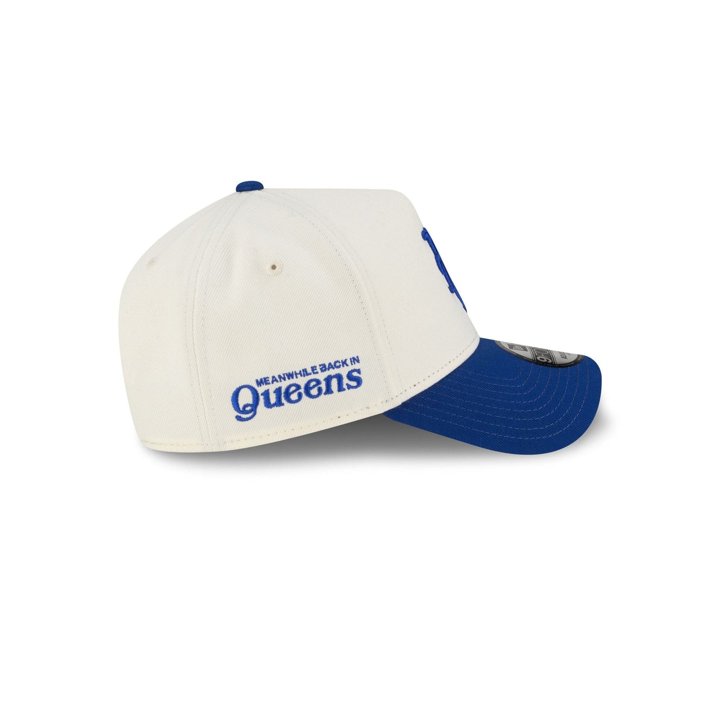 Meanwhile Back in Queens x New York Mets Chrome White 9FORTY A-Frame Snapback Hat