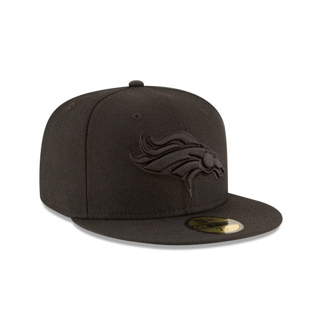 Denver Broncos Black On Black 59FIFTY Fitted Hat