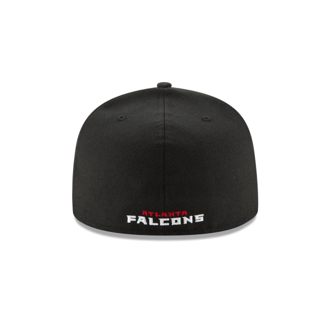 Atlanta Falcons Black 59FIFTY Fitted Hat