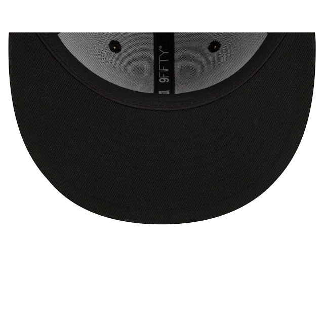 Washington Commanders Black and White 9FIFTY Snapback Hat