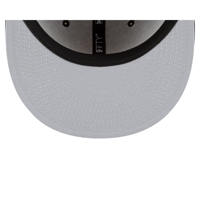 Cleveland Guardians Blackout Basic 9FIFTY Snapback Hat