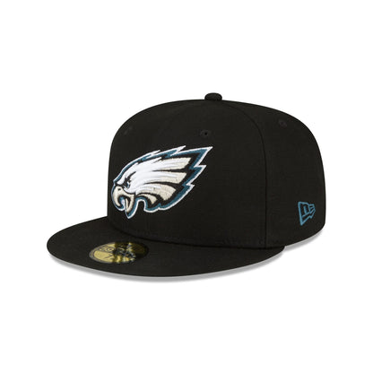 Philadelphia Eagles Super Bowl LIX Champions Side Patch 59FIFTY Fitted Hat