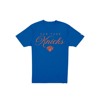 New York Knicks 2025 NBA Playoff Blue T-Shirt