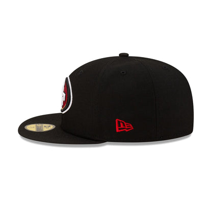 San Francisco 49ers Basic Black 59FIFTY Fitted