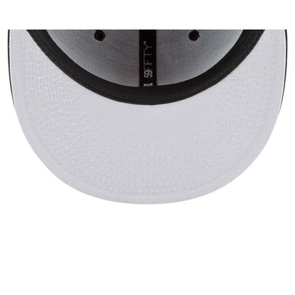 Detroit Tigers Basic Black on Black 59FIFTY Fitted Hat