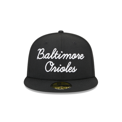 New Era Baltimore Orioles Fairway Script 2023 59FIFTY Fitted Hat