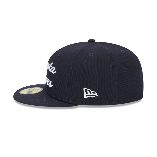 New Era Atlanta Braves Fairway Script 2023 59FIFTY Fitted Hat