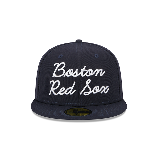 New Era Boston Red Sox Fairway Script 2023 59FIFTY Fitted Hat