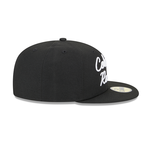 New Era Colorado Rockies Fairway Script 2023 59FIFTY Fitted Hat