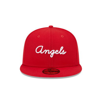 New Era Los Angeles Angels Fairway Script 2023 59FIFTY Fitted Hat