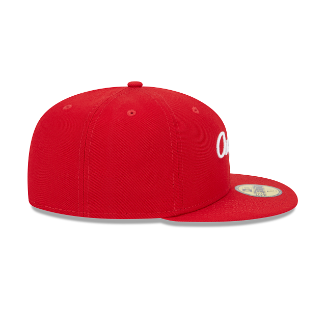 New Era Los Angeles Angels Fairway Script 2023 59FIFTY Fitted Hat