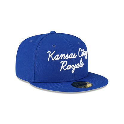 New Era Kansas City Royals Fairway Script 2023 59FIFTY Fitted Hat
