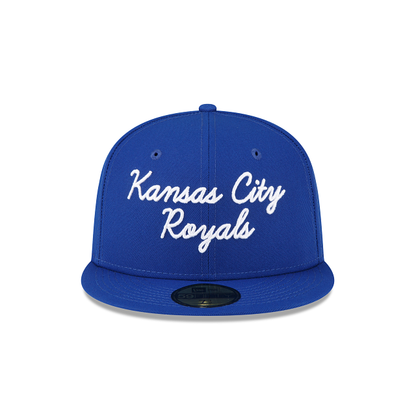 New Era Kansas City Royals Fairway Script 2023 59FIFTY Fitted Hat