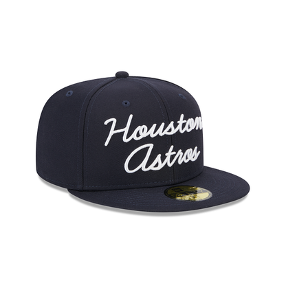 New Era Houston Astros Fairway Script 2023 59FIFTY Fitted Hat