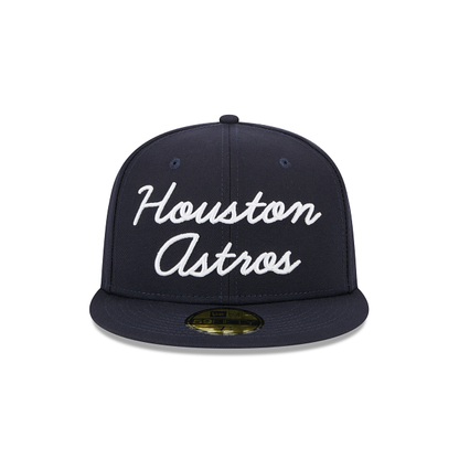 New Era Houston Astros Fairway Script 2023 59FIFTY Fitted Hat