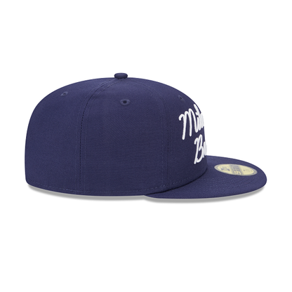New Era Milwaukee Brewers Fairway Script 2023 59FIFTY Fitted Hat