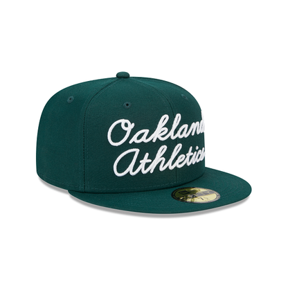 New Era Oakland Athletics Fairway Script 2023 59FIFTY Fitted Hat