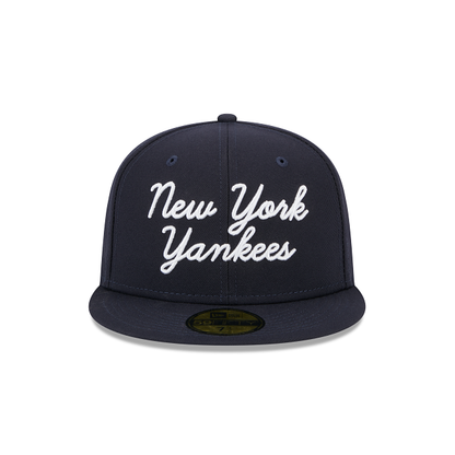 New Era New York Yankees Fairway Script 2023 59FIFTY Fitted Hat
